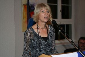 Ulrike Böhrer-Leibold bei der Amtseinführung